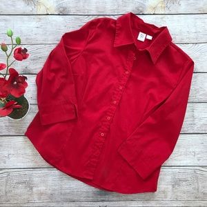 Apt. 9 Stretch 3/4 Sleeve Dress Shirt